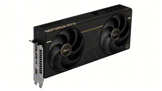 华硕公布ProArt RTX 5090 OC显卡， 频率较FE提升105MHz