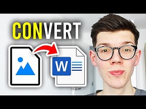 How To Convert Image To Word Document - Full Guide