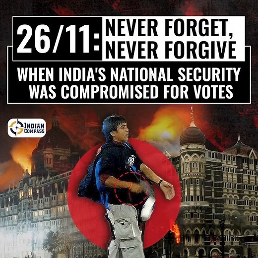 25K views · 1.1K reactions | 26/11 - Never forget, never forgive! | Indian Compass Videos | Facebook