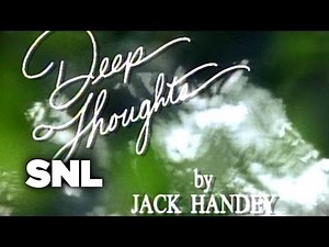 Deep Thoughts: Running Like a Scared Rabbit - SNL