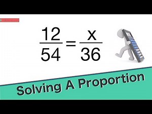 Solving A Proportion