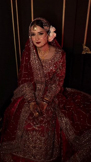 HER SHOPTIQUES | Our beatiful bride @ayeshaaa.aj flaunting on her big day ❤️ . . #shaadireview #shaadiseason❤️ #kashmir #jammu #kashmiribride... | Instagram