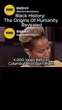Black History: The Origins Of Humanity Revealed'' #blackhistory #america #shorts #blackamerica