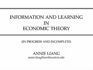 CH4: 比较信息 Blackwell order [信息设计前置知识] Lecture Note