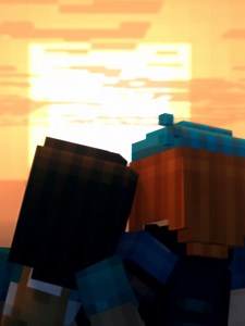 Minecraft Story Mode Animation: Romantic Kissing Scene