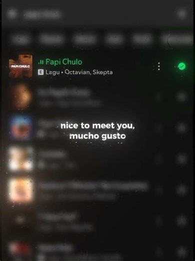 | Papi Chulo - Octavian, Skepta #musicvideo #songlyrics #spotify #masukberanda #repostan13 cr:tiktok