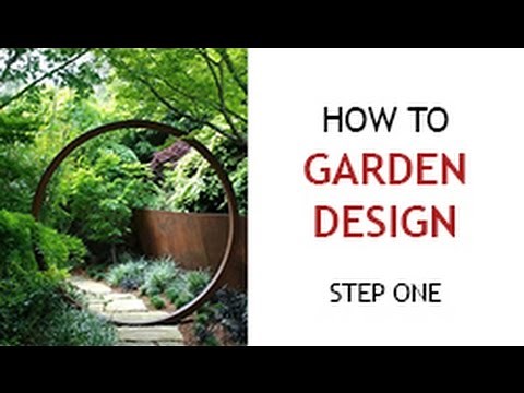 Step 1 - How to Design a Backyard Garden (LINK TO UPDATED VERSION)