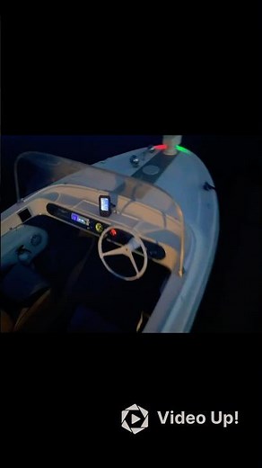 Night use set up of a fully restored 1965 Larson All American 16ft boat. #boat #diy #restoration