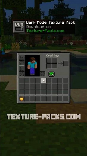 🥇 Minecraft Texture Pack Dark Mode vs Vanilla