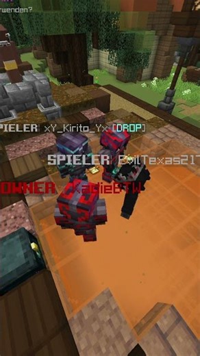 Spieler macht DISSTRACK gegen meinen Server!🎤😱 #minecraft #smp #fürdich #deutsch #lustig