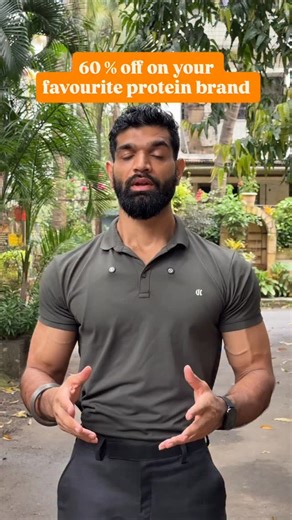 Use my coupon code - SAGAR10 for additional 10% discount If you’re planning to buy protein or supplements this is the time. Hyugalife Payday Sale is live from 1st to 7th Nov where you will get up to 60% off on top brands. Everything is independently lab-tested & 100% authentic so no fake protein. I’m restocking too….If you’re serious about fitness — don’t miss this window. Stock up wisely, Train smart, Eat smart @thehyugalife ———————— #hyugalife #fitnessindia #paydaysale #proteinindia #naturalbo