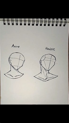 Draw Anime Head ✏️ | Easy #Tutorial#art#shorts#howtodraw