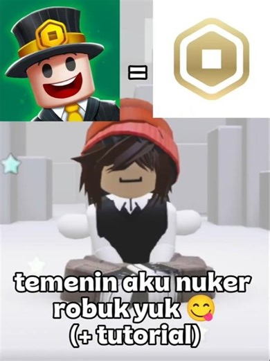 temenin nuker robuk 😋 #bloxworld #fypシ