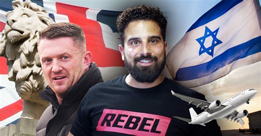 EXCLUSIVE: Tommy Robinson touches down in Israel for historic visit