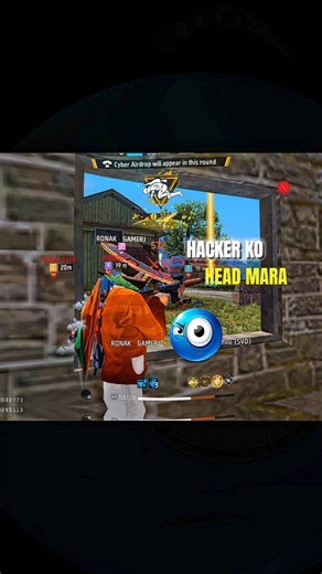 Me vs Hacker 😈 | The Ending Will Shock You 😱#shorts #ytshorts #freefire