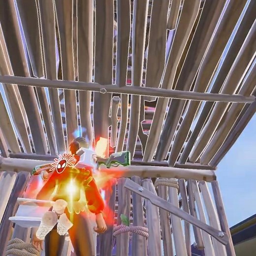 There's an insanely strong enemy that fires an insta-kill beam you can't survive lol #Fortnite #s...
