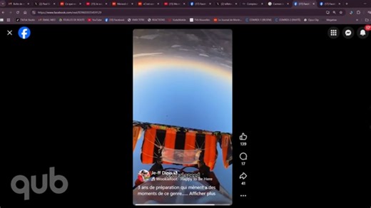 Record du monde de plus de 100 parachutistes en vol: une Québécoise participe à un exploit historique