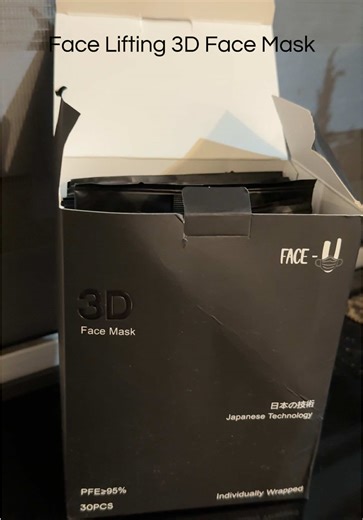 Innovative 3D Face Mask with Three-Layer Protection