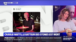 Les hommages rendus à Charlie Watts, batteur des Rolling Stones, mort à l'âge de 80 ans