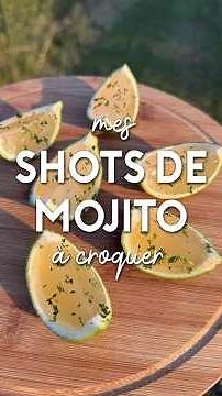 EDIBLE MOJITO SHOT RECIPE
