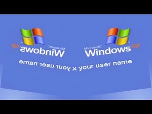 Windows XP with all sounds reversed