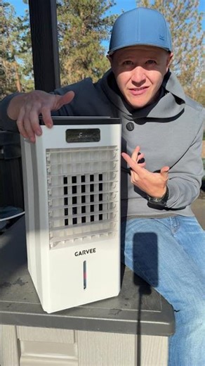 Portable swamp cooler #swampcooler #portableac #heatwave