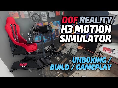 DOF Reality H3 Motion Simulator Setup Timelapse & Gameplay