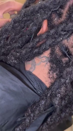 Loc transformation 🔥 Reattachments by yours truly — bringing your locs back to life 👑 #locs #fyp