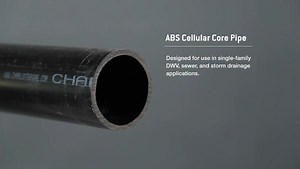 Charlotte Pipe 3 in. x 4 in. ABS-Cast Iron Adapter Hub x Spigot ABS00123R1000HD