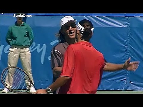 Roger Federer vs Arnaud Di Pasquale 2000 Olympics [Bronze Medal Match] Highlights