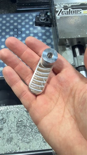 Simple 2-OP aluminum item. Thread-milling on both operations. ____ “Part Engineer, Part Machinist, All American-Made” _____ RFQs: sales@zealousmanufacturing.com _____ #Zealousmfg #cncmachining #instamachinist #practicalmachinist #billet #madeinamerica #engineer #cnc #madeintheusa | Zealous Manufacturing