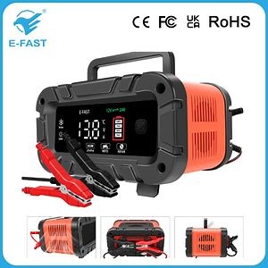 [Hot Item] Automatic Charging12V10A/24V5a Intelligent Pulse Repair Battery Charger for Lead-Acid and Car Motorcycle