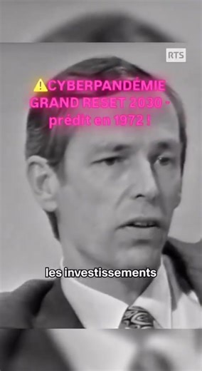L'agenda 2030 était déjà évoqué en 1972 par les membres du club de Rome. Rts.ch | Orwell, Huxley, et nous.