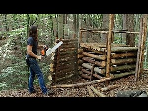 Building my Camp in the Woods