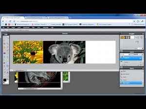 Pixlr tutorial: Work with Layers to Make a Banner