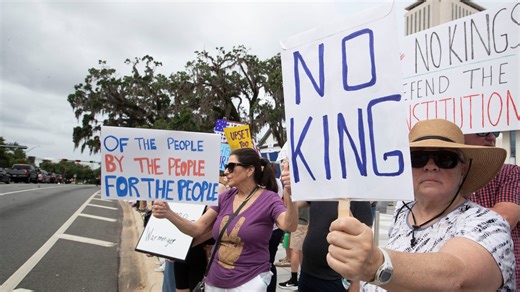 Map shows ‘No Kings’ protests registered in Florida. See locations participating Oct.18