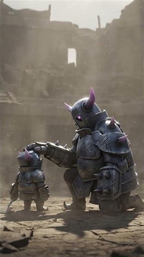 P.E.K.K.A's Sacrifice: A Cinematic Clash Royale Animation 💔 #clashroyale