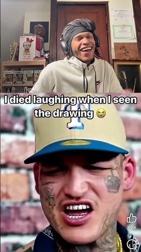 Lefty Gunplay Drawing 😂 #shorts