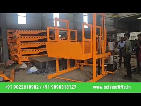 Truck loader Dock Lift Loading unloading equipment 2