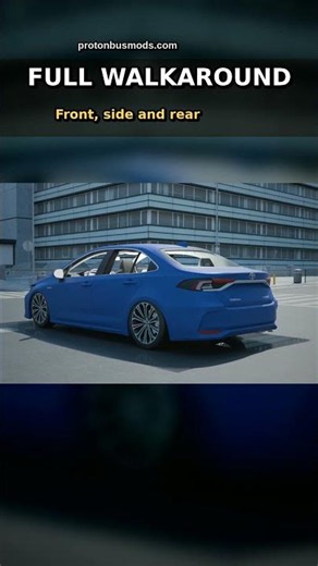 Toyota Corolla 2020 | Proton Bus Simulator Car Mod