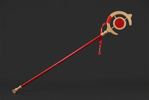 Final Fantasy XIV White Mage Staff | 3D Printed Cosplay Prop - Etsy
