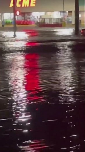 Flooded Streets in North Wildwood