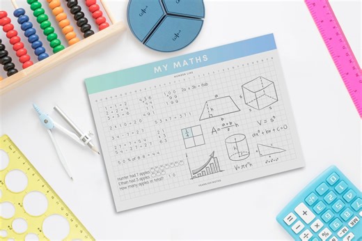 Math Graph Paper for Kids, Ages 5-11 (PDF) - Etsy