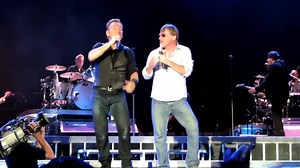 SOUTHSIDE JOHNNY & old friend BRUCE SPRINGSTEEN tear it up together in Madrid! Come see Southside Johnny & The Asbury Jukes live - Sat, Oct 7, 7:30pm. Tix here: https://payomet.showare.com/eventperformances.asp?evt=314 at Barnstable Performing Arts Center, Hyannis, MA. | Payomet Performing Arts Center