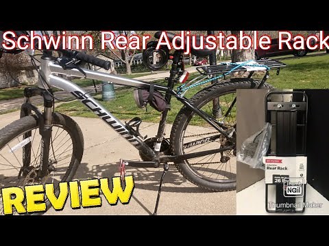 APR Outdoor Adventures | How to install a Schwinn Adjustable Rear Rack on A Schwinn Aluminum Comp