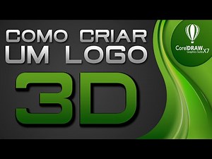 Como criar um efeito em 3D no CorelDraw