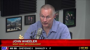 If you missed today's show, Dom Izzo WDAY Sports had John Wheeler on and ask if he always wanted to be a meteorologist? Full interview can be found here: https://www.inforum.com/sports/hot-mic-interview-john-wheeler-on-retiring-after-40-years-at-wday | WDAY TV News