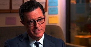 Colbert on finding the right spot to deliver his monologue