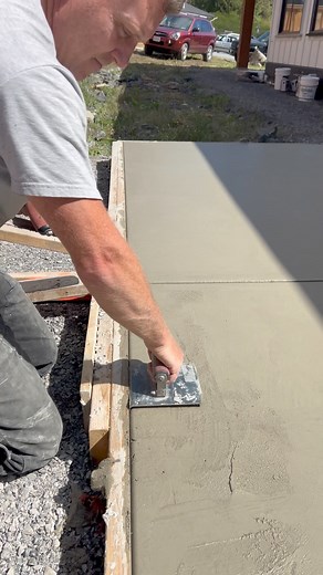 1.3K views · 11 reactions | Using a Concrete Edger for a Professional...