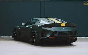 汽车：2024 法拉利 812 GTS 866 hp V-12